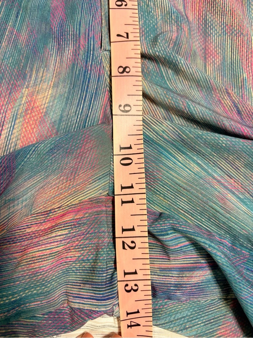 Lululemon Multicolor Pace Breaker Short 7